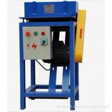 Manual deburring machine for heating element tubular heater
